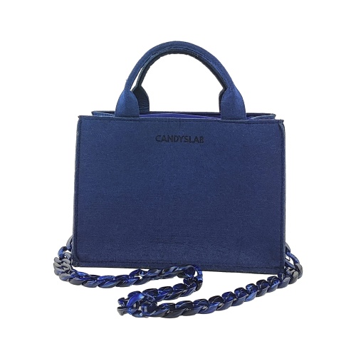 Borsa in feltro con tracolla