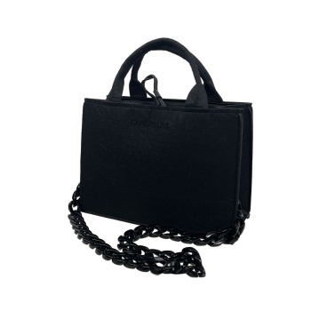 Borsa in feltro con tracolla
