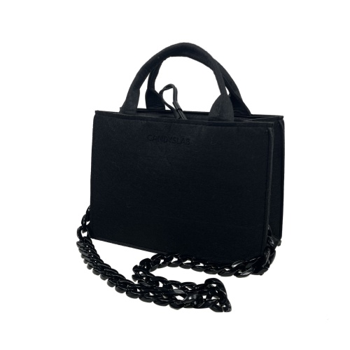 Borsa in feltro con tracolla