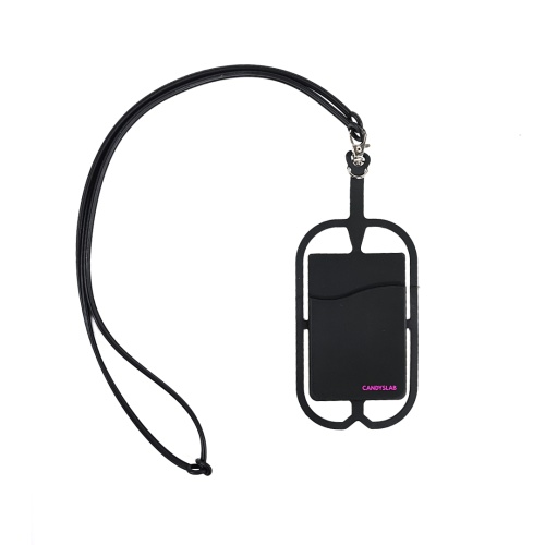 Porta cellulare collo nero