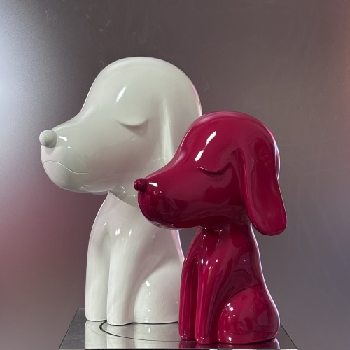 cagnolino di design statua decorativa