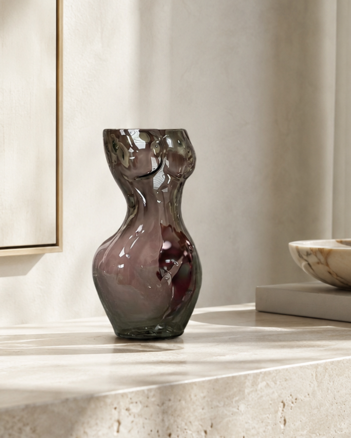 Eva Vase Nerò fumè
